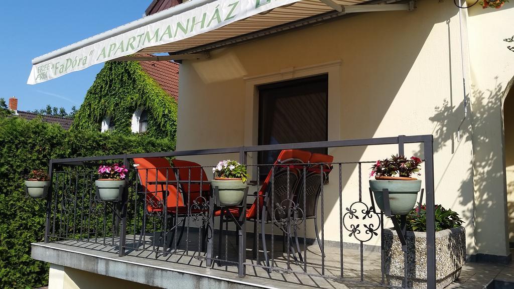 Fadora Apartman Tihany Buitenkant foto
